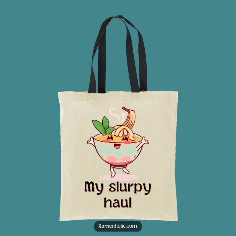 Funny Ramen Dance Tote Bag: Noodle Bowl, Perfect Everyday Carryall